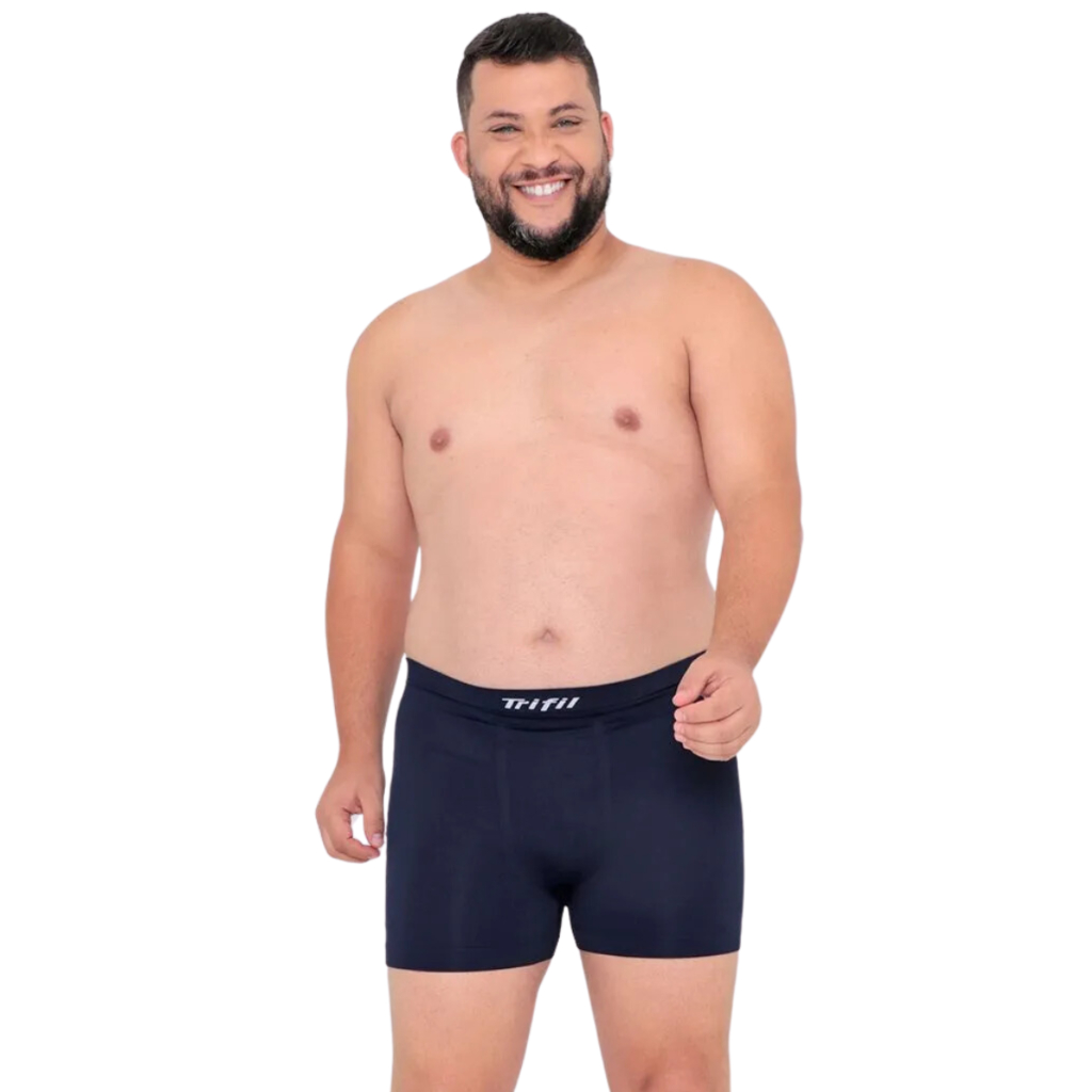 Cueca Boxer Sem Costura Microfibra Plus Size - Trifil CE4411
