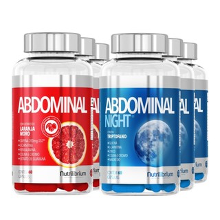 Kit 3 Meses - 3x Abdominal Dia + 3x Abdominal Noite Nutrilibrium em Oferta na Shopee