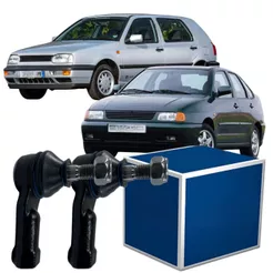Par Terminal Direção Nakata Vw Polo Classic 1.8 8v 1999 2000