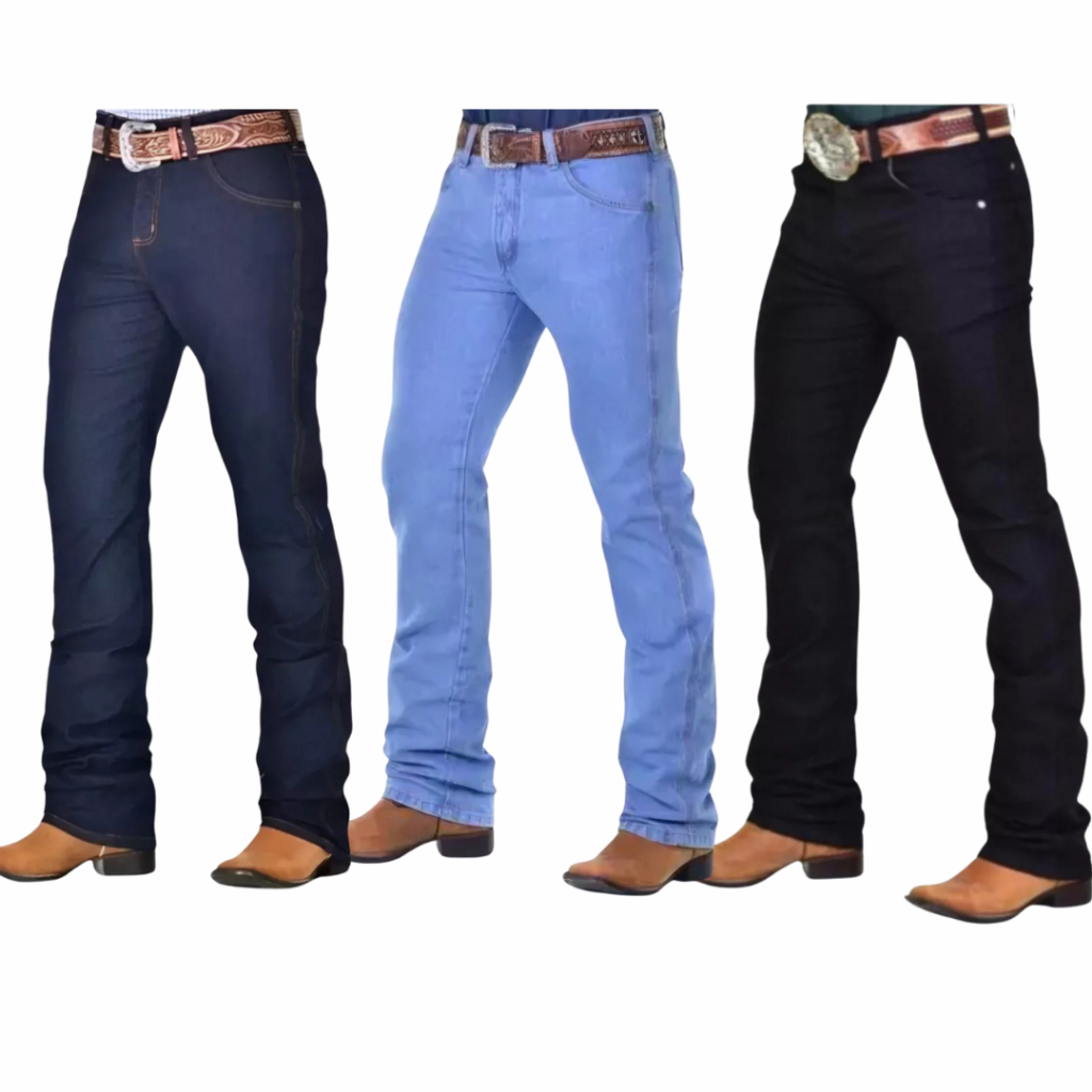 Calça Jeans Masculina Country Linha premium C/ Elastano e Lycra em Oferta na Shopee
