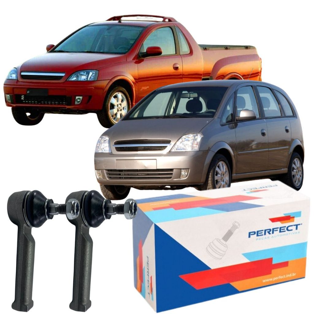 Par Terminal Direção Perfect Gm Montana Meriva 2003 Á 2012 em Oferta na Shopee