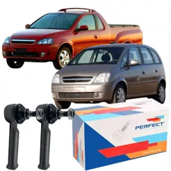Par Terminal Direção Perfect Gm Montana Meriva 2003 Á 2012
