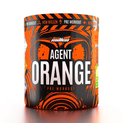 New Millen Agent Orange Pre Workout Pote 250g (Pré Treino com Creatina e Cafeína)