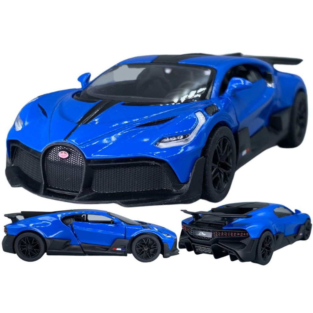 Miniatura Bugati Divo Carrinho Ferro Fricção