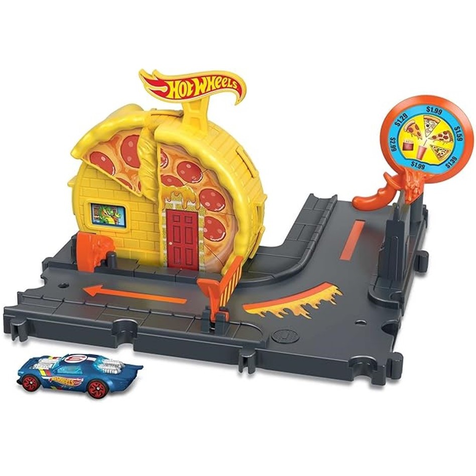 Pista Hot Wheels City Lugares Favoritos - Mattel - Mom & Baby