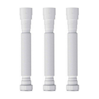 Kit 03 Sifão Kit Tubo Sanfonado Ajustável Lavatório Pia Tanque Universal 70cm - Promoção em Oferta na Shopee