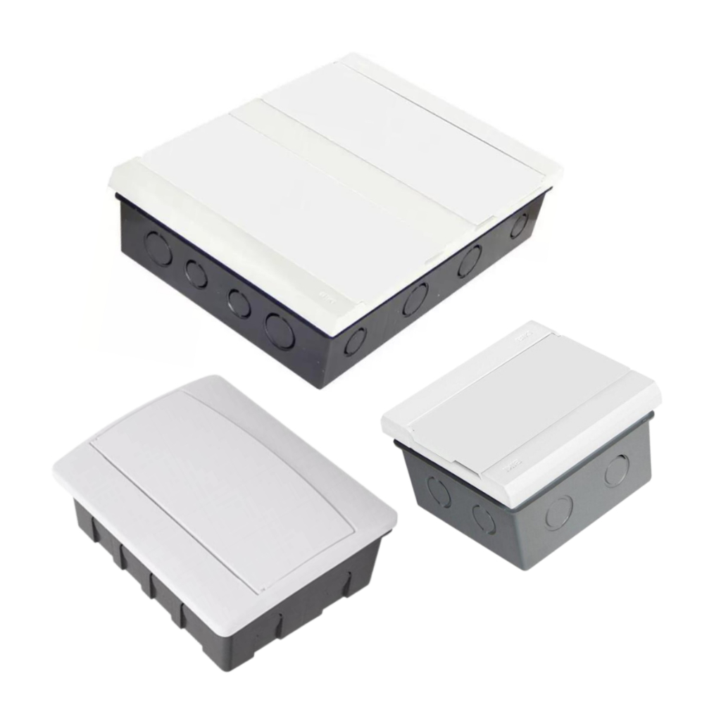 Quadro de Distribuição de Embutir 3 A 16 Disjuntores Branco Para Elétrica - Thompson