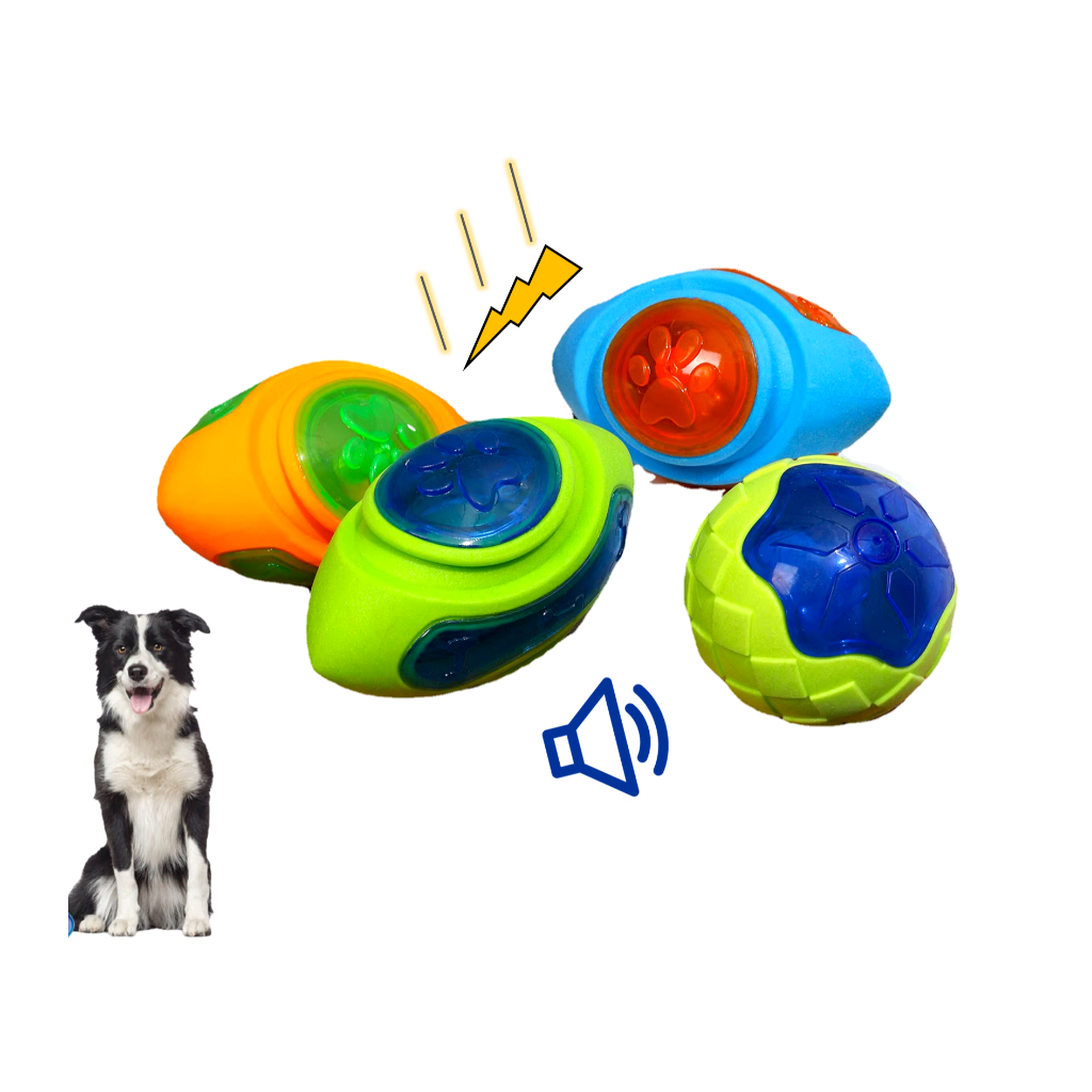 Brinquedo Mordedor Bola Oval Led Resistente Cães Grandes 15cm em Oferta na Shopee