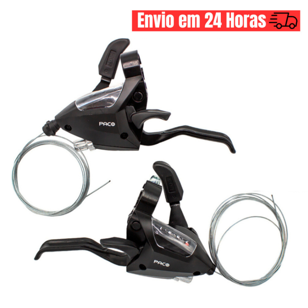 Passador Alavanca de Marchas Rapid Fire Tipo Gts Shimano 3x7 21v Bike Bicicleta Alavanca De Cambio 18 e 21 Marchas em Oferta na Shopee