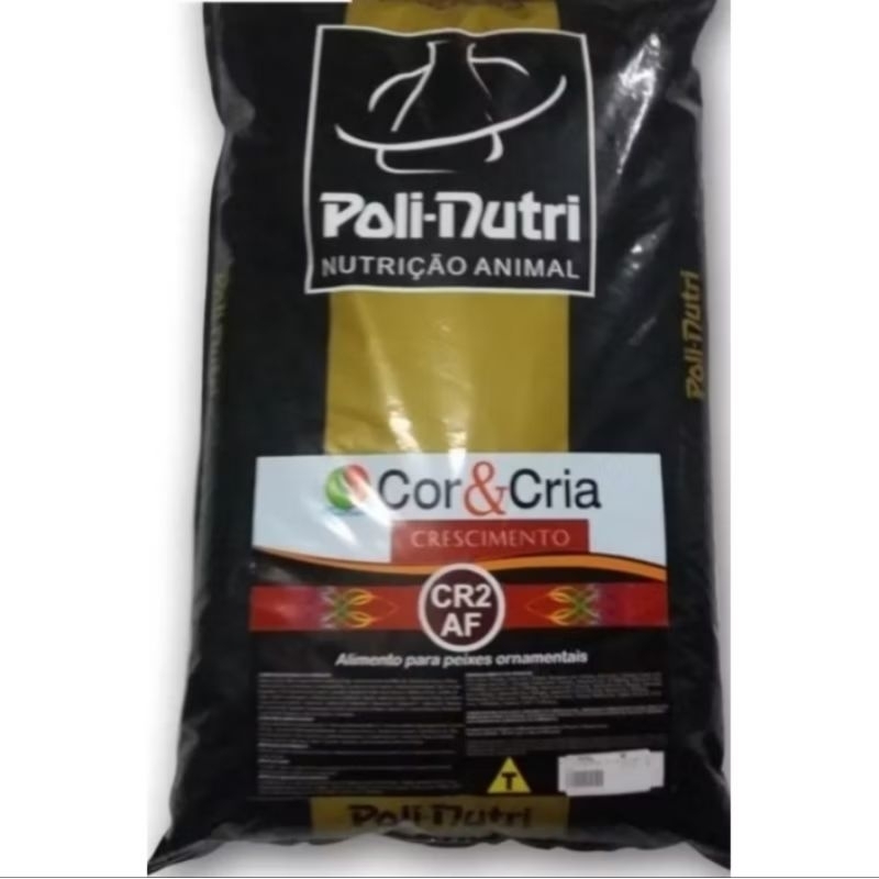 Ração P/Peixes Tropicais Neon Beta Guppy Bolinha Fina 1kg Granel Poli Nutri