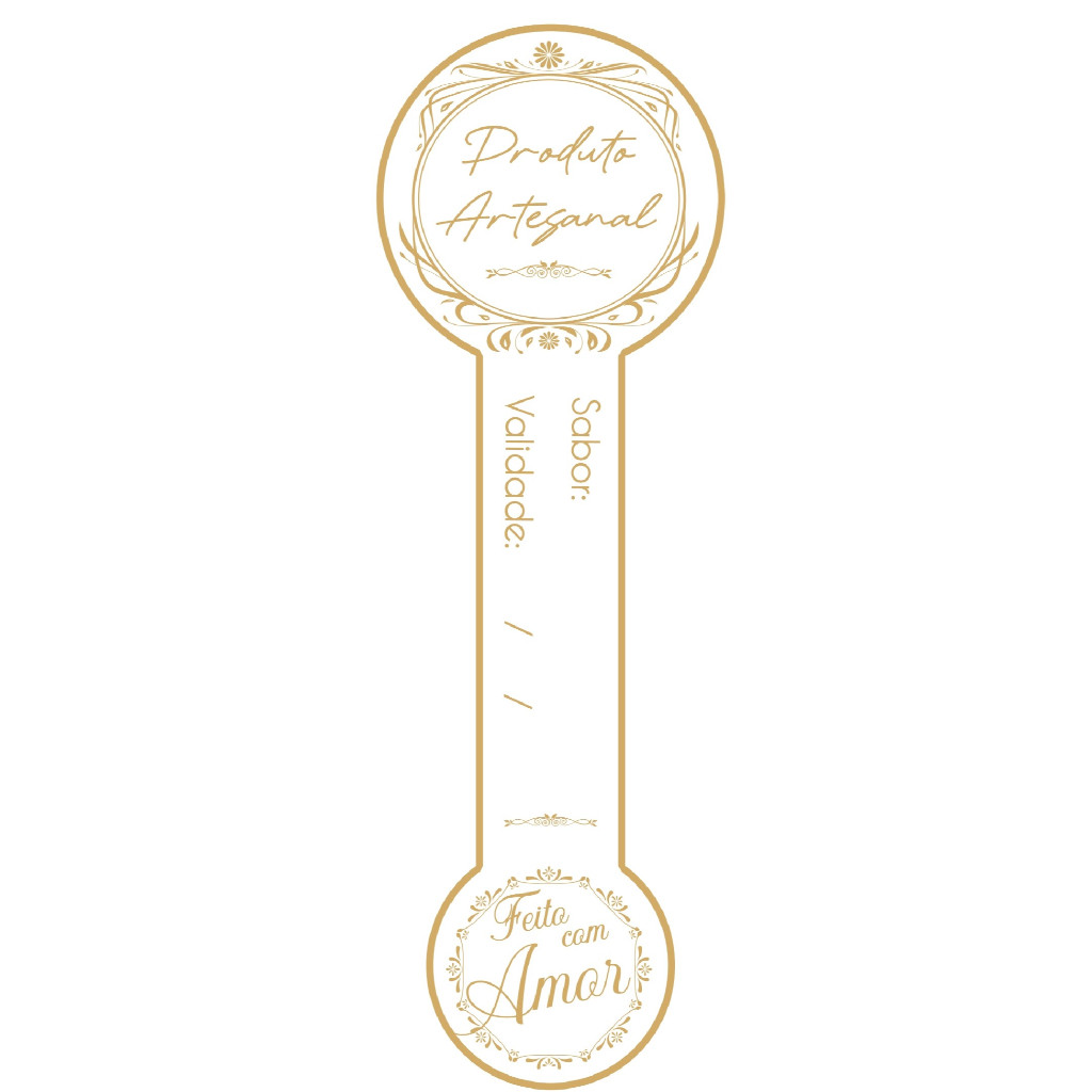 Lacres Adesivos Para embalagens Produto Artesanal feito com amor Cliente Entregas Delivery Medida 10,7x3,5cm em Oferta na Shopee