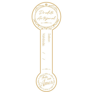 Lacres Adesivos Para embalagens Produto Artesanal feito com amor Cliente Entregas Delivery Medida 10,7x3,5cm em Oferta na Shopee