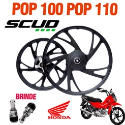Rodão Pop 110/100 Scud + Bicos brinde Uso Sem Camara