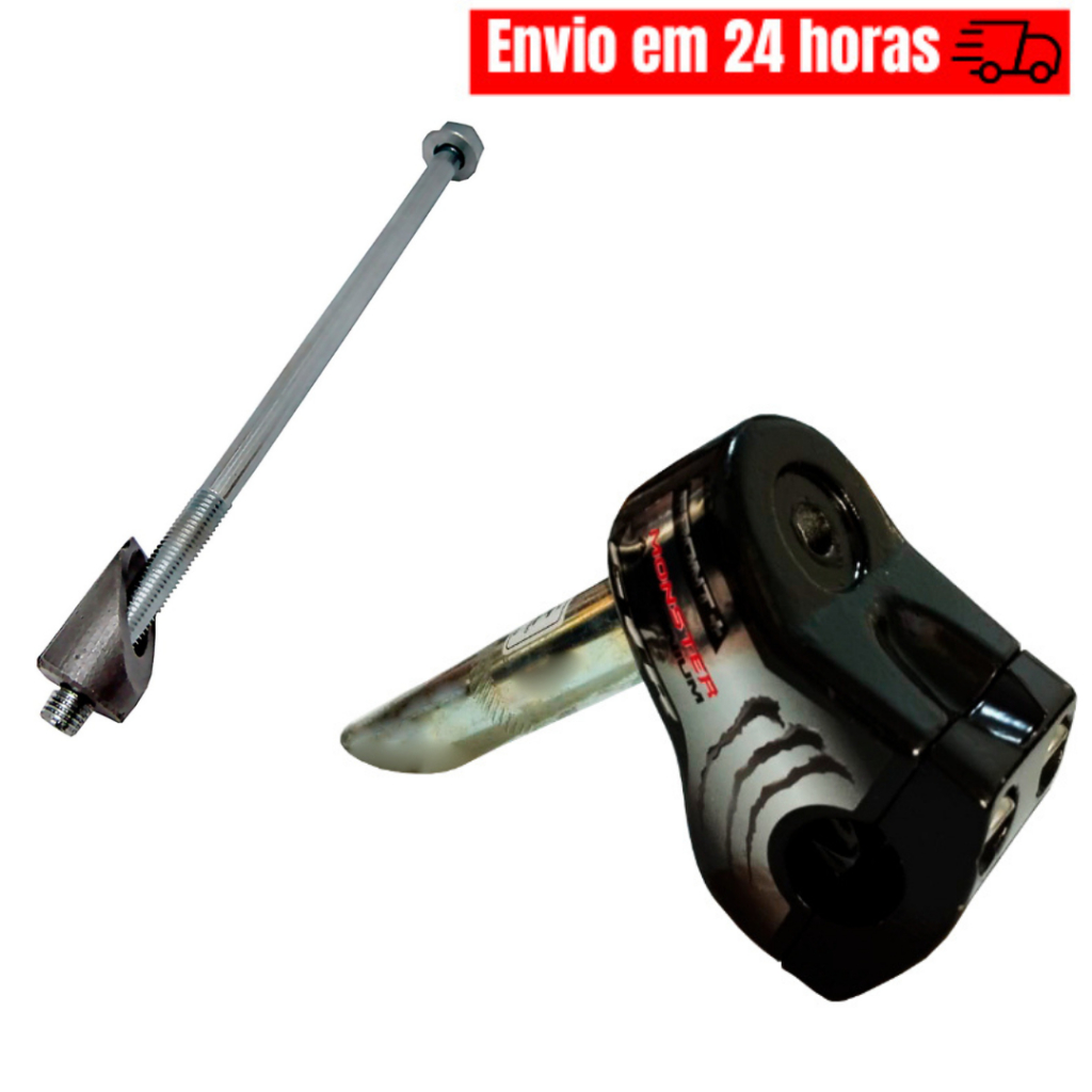 Mesa Suporte De Guidão Frontal Front Positiva Monster Bicicleta Bmx Cross Freestyle Bike