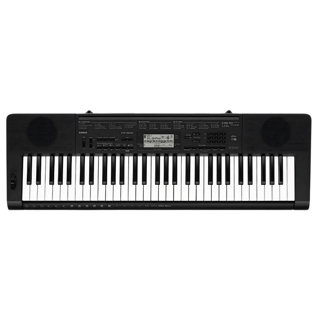 Teclado Musical Arranjador Casio Ctk3500 61 Teclas Preto - Hobbies & Collections