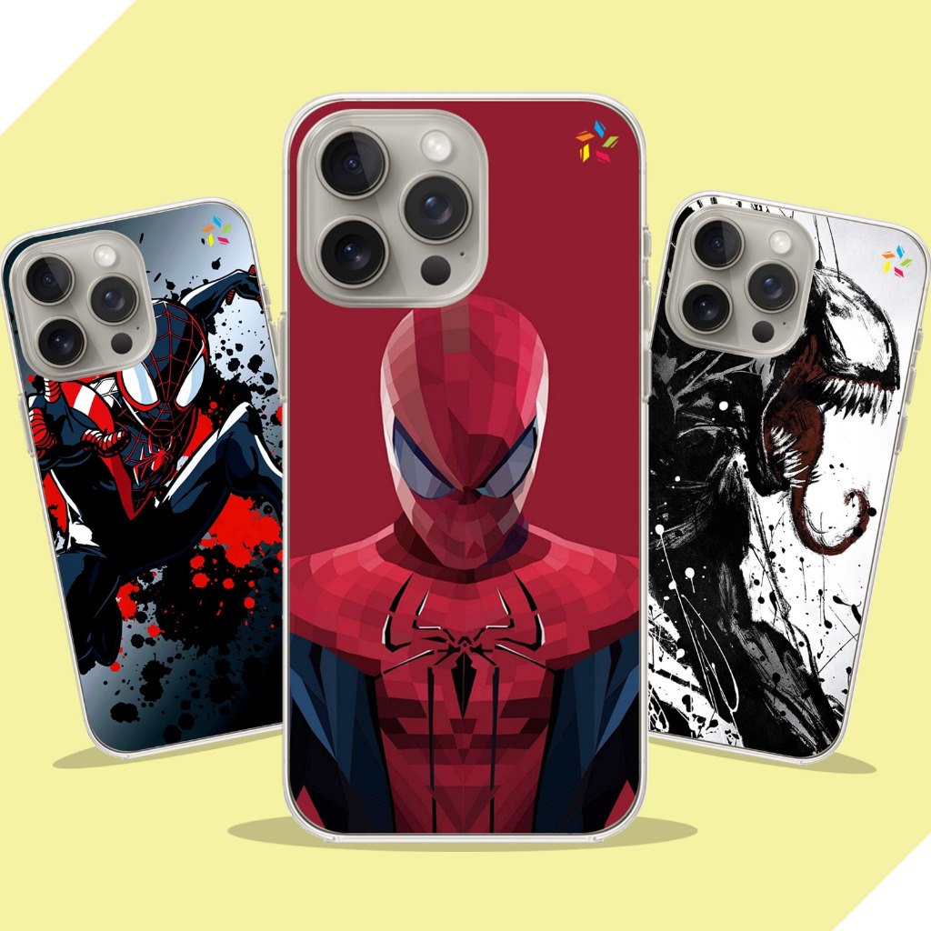 Capa Capinha personalizada Anti-Impacto - Coleção Homem-Aranha, Spider-Man - Para Todos Modelos de Celular