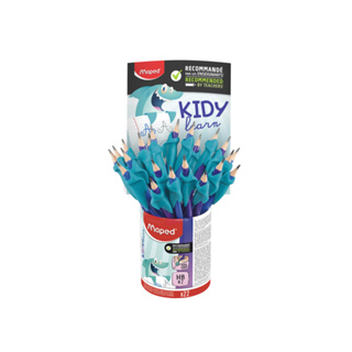 LAPIS GRAFITE C/BORRACHA MAPED APOIO TUBARAO- kit 3 unidades em Oferta na Shopee