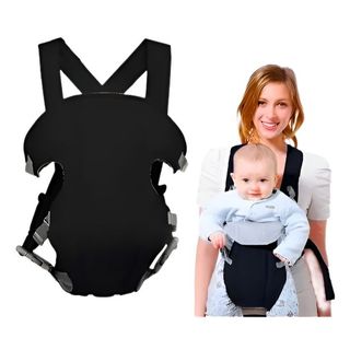 Canguru Para Bebê 3 Posições Carregador Ergonômico Conforto Tam M - Envio Imediato