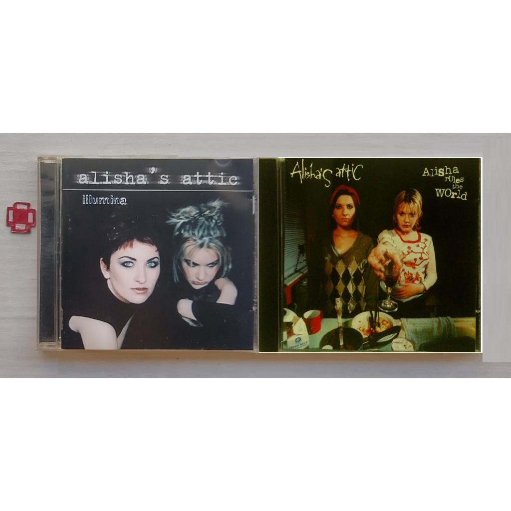 Cd Alisha's Attic - Illumina + Alisha Rules The World = 2 Cds
