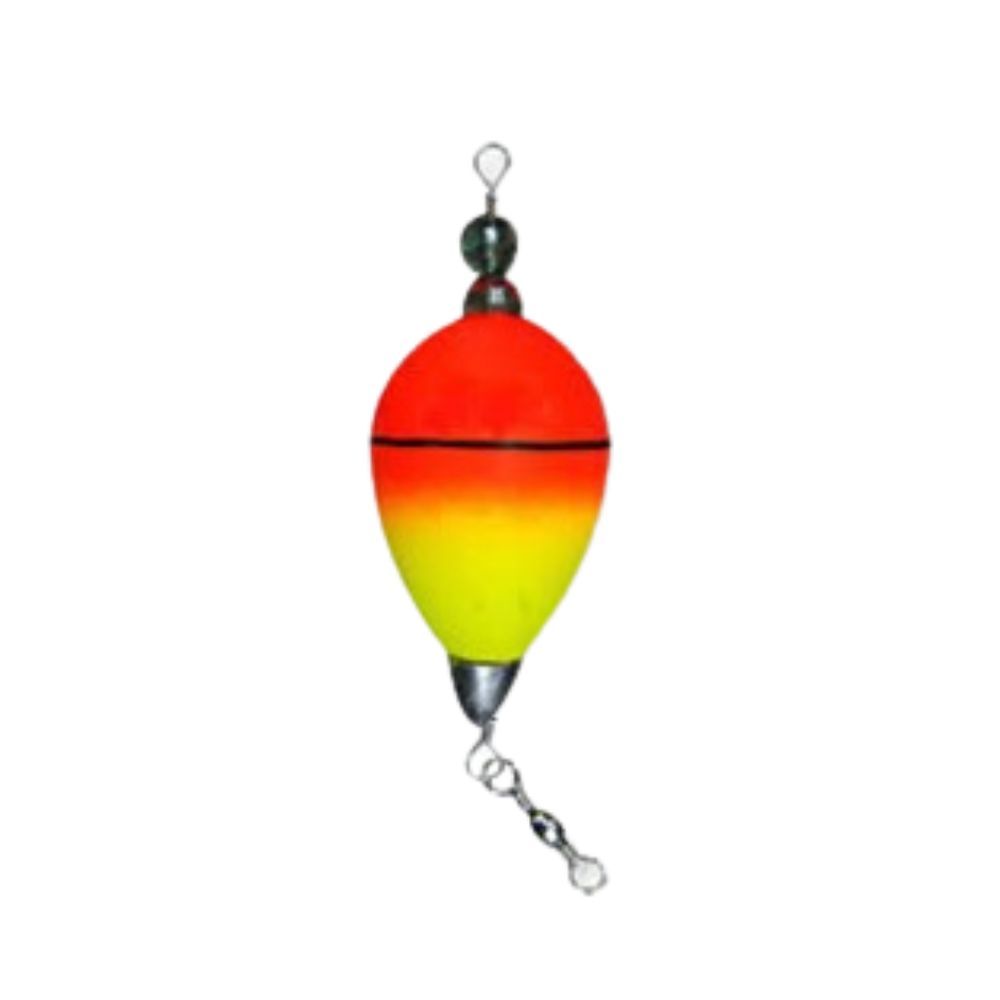 Boia Barão Lambari De Arremesso Nº 6 Com Girador E Chumbo Ref 316 - 14g Pesca Pescaria