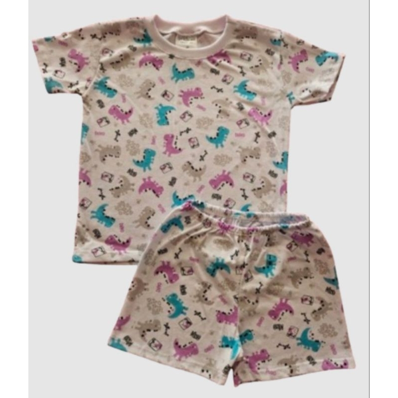 Conjunto pijama estampado unissex infantil 02 a 10 anos algodao