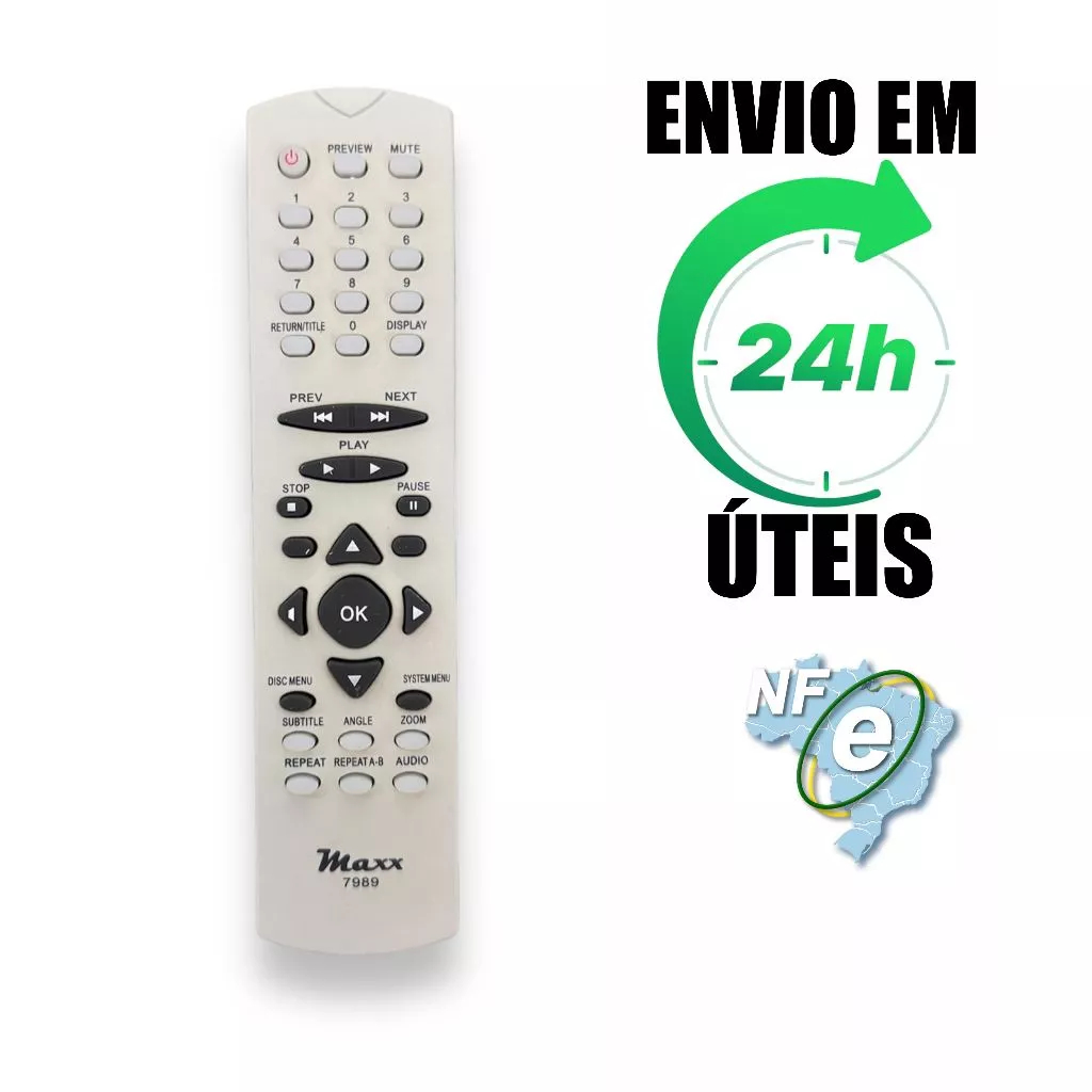 Controle Remoto Dvd Magnavox Mdv426 / Mdv434 em Oferta na Shopee