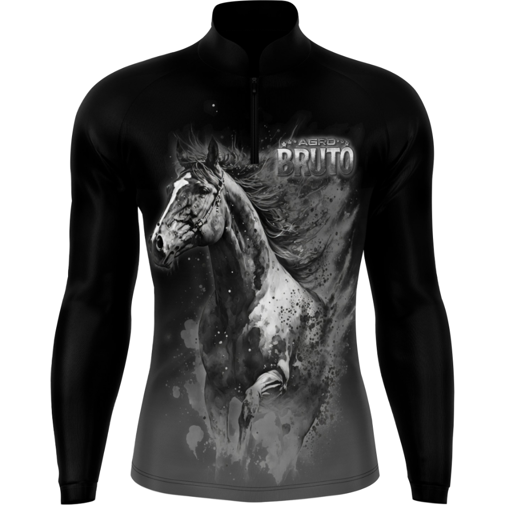 Camisa camiseta blusa fazenda agricultor Cavalo 4 cavalgada com Proteção UV 50+