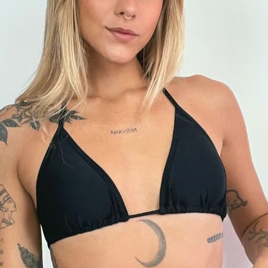 Biquini Avulso Cortininha Top Biquine Parte de Cima Cortininha Avulsa Praia Feminina Tamanho P ao GG em Oferta na Shopee