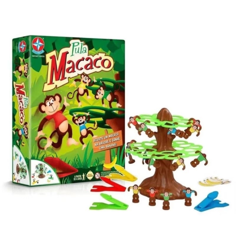 Jogo Estrela Pula Macaco Jogo Estratégia