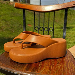 Tamanco Feminino Flatform Confortável