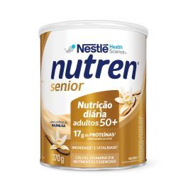 Nutren Sênior Sabor Baunilha Nestlé lata 370g