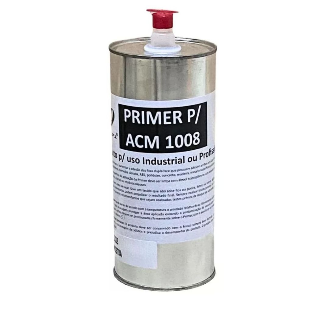 Primer para Fita Dupla Face 900ml Bio Jet i9 - Chapa PS Envelopamento Comunicacao Visual Acm Promotor Adrerencia Adesivo