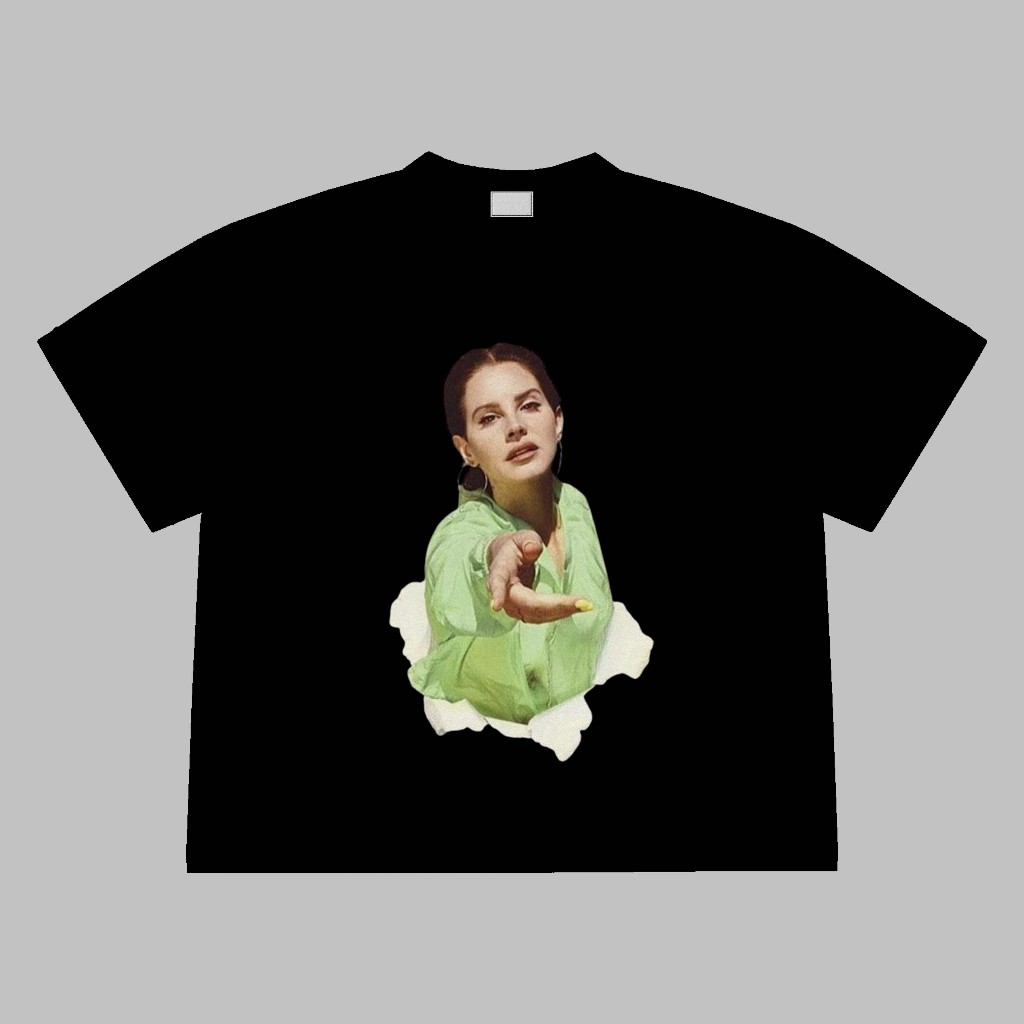 Camiseta 100% algodão T-Shirt Lana Del Rey Norman fuching RockWell