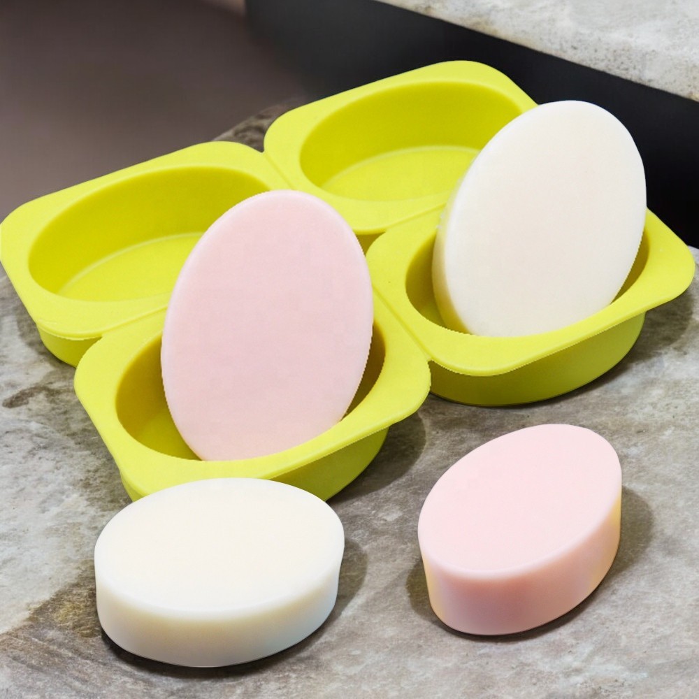 Forma Oval 4 Cavidades Silicone
