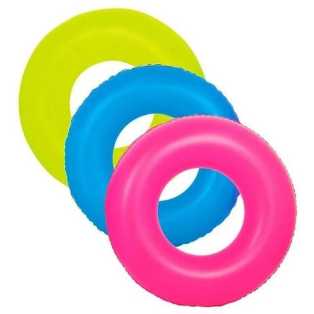 Boia Inflável Grande Neon 90cm Alta Qualidade Piscina, Praia Decoração Cores Mor em Oferta na Shopee