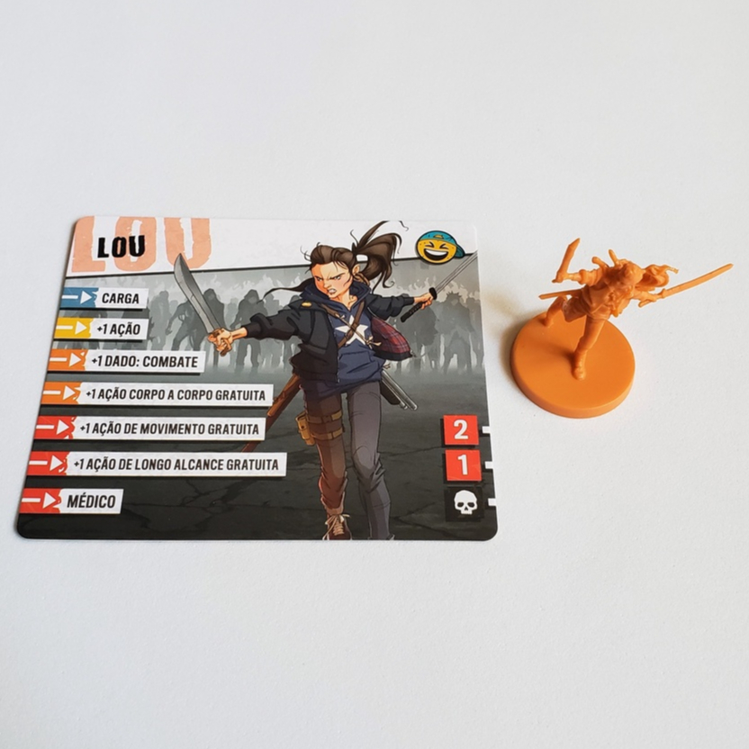 Lou - Sobrevivente | Survivor - Zombicide Segunda Edição (2nd Edition)