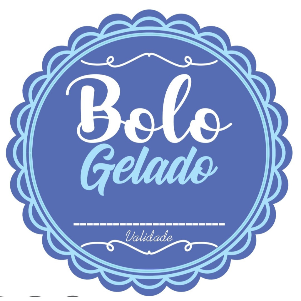 Etiqueta Adesiva Multiuso Bolo gelado 4 cm em Oferta na Shopee
