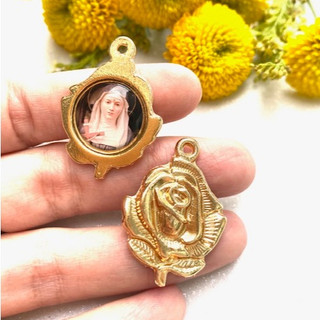 MEDALHA FLOR - SANTA RITA (5 UNIDADES) MS45 em Oferta na Shopee