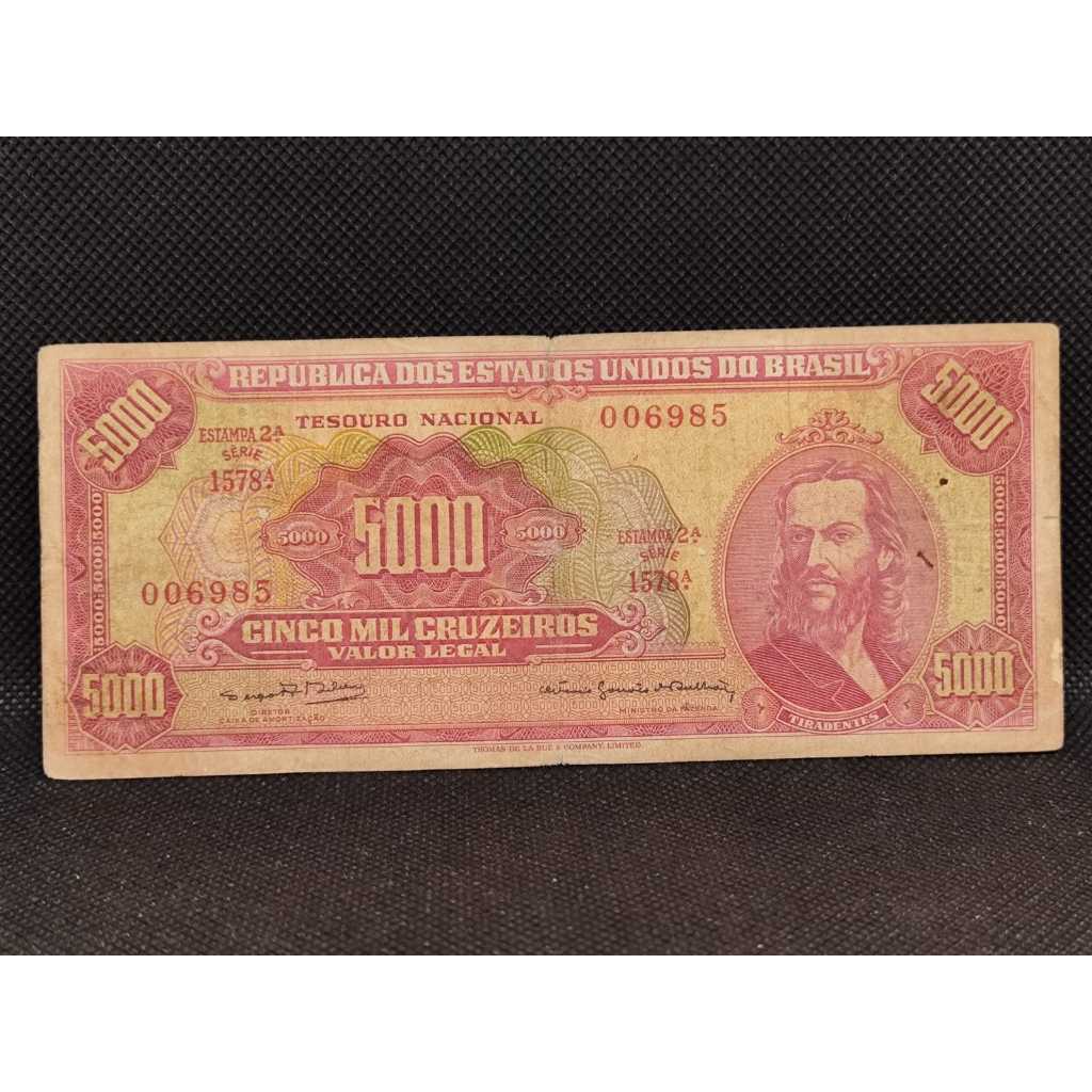 Cédula Cinco mil cruzeiro cód. C109