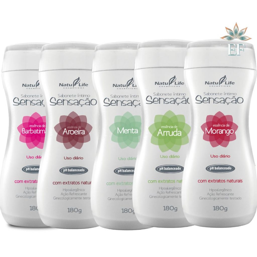 Sabonete Íntimo Sensação 180g Natu Life