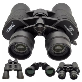 Binoculo Profissional Lelong 10-20x50 Longo Alcance Le 2053 NÃO PROVA D' ÁGUA 2 ZOOM Acampamento