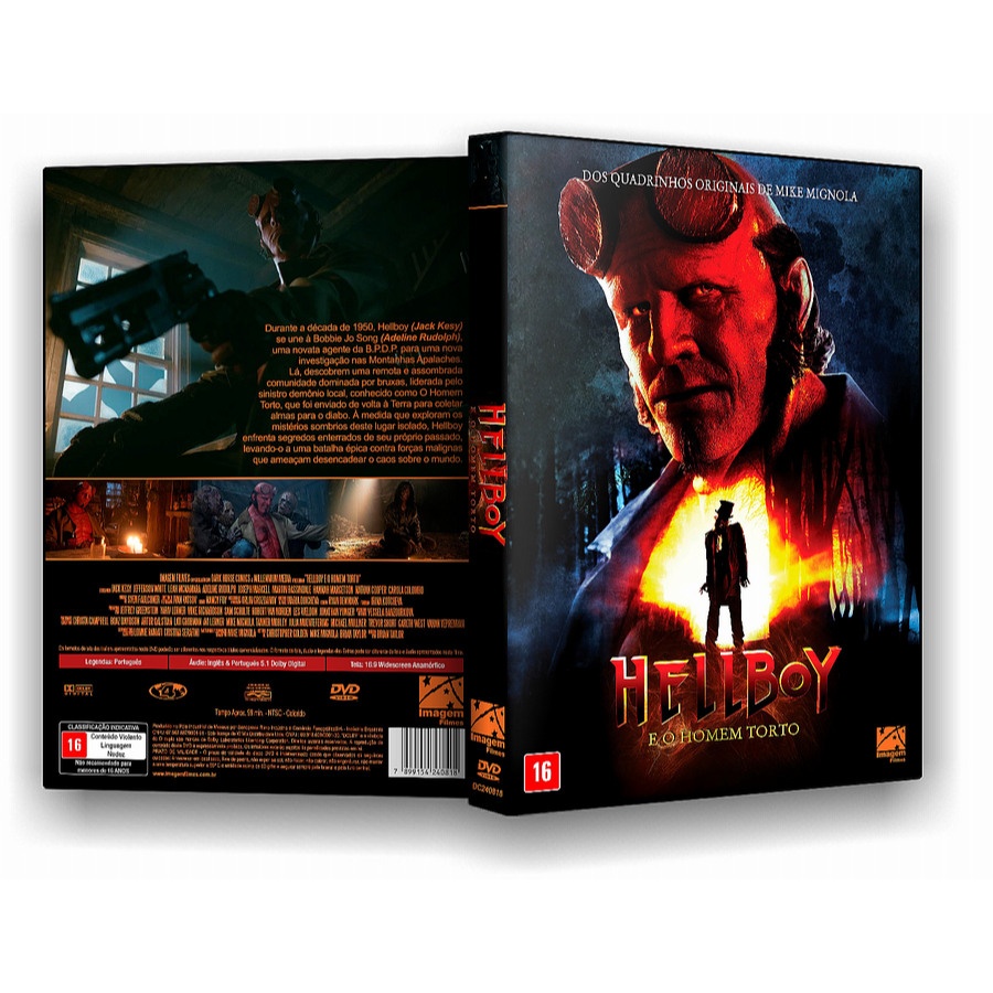 Hellboy e o Homem Torto (2024) DVD
