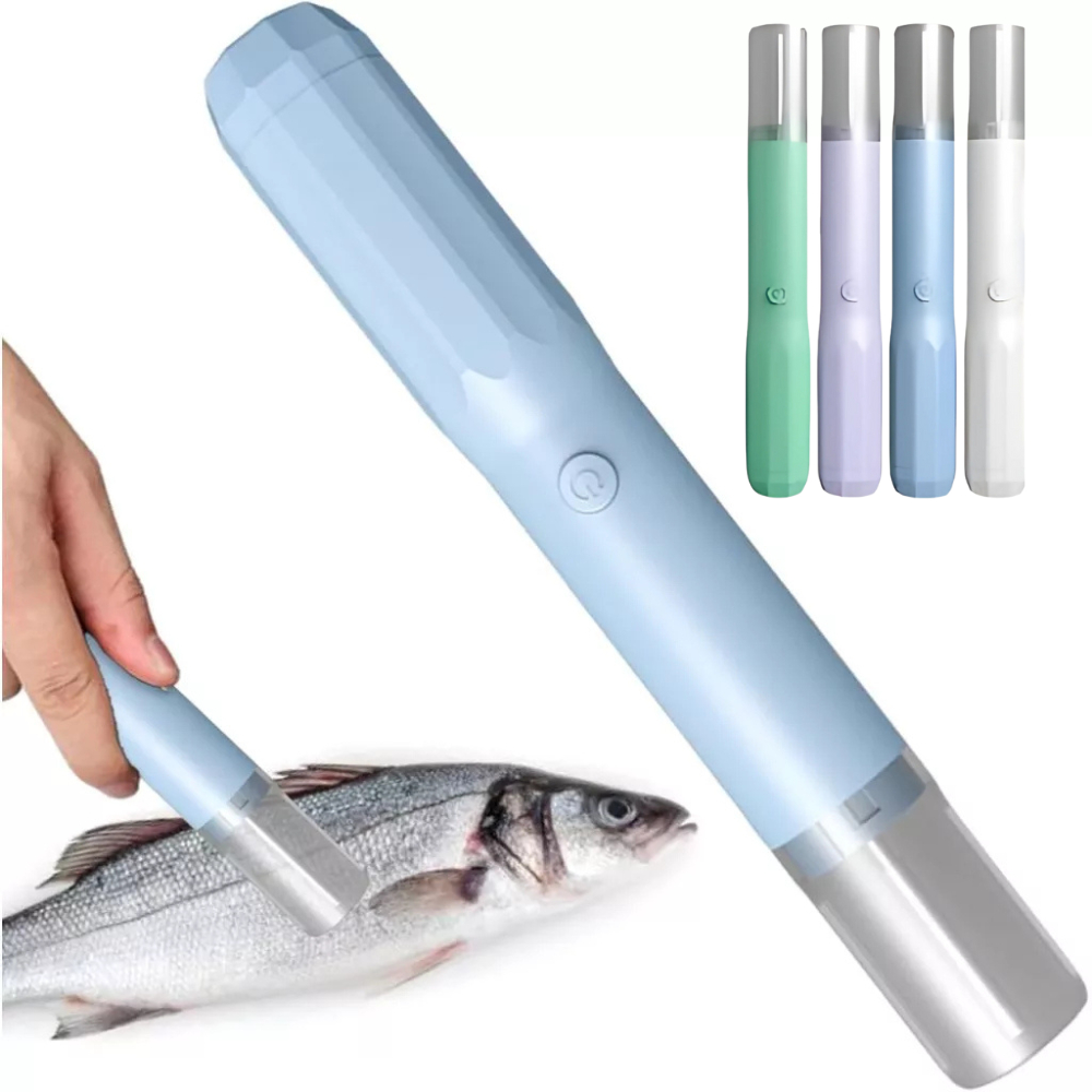 Removedor Eletrico de Escamas Peixe Escamador Descascador Raspador de Pele Limpeza Bateria Facil em Oferta na Shopee