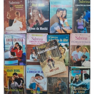 04 livros - Sabrina - Julia - Tentação  - Desejo - Sedução - Darling - Romances de banca em Oferta na Shopee