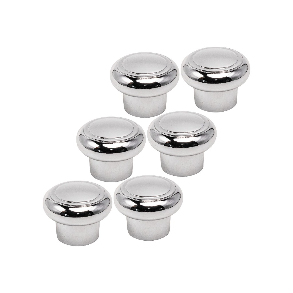 6 Puxadores Bolinha Comoda Movel Cristaleira Quarto Vintage