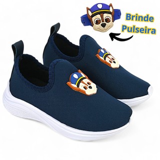 Tênis Infantil Menino Patrulha Canina Pulseira 20 ao 33 Envio Imediato em Oferta na Shopee