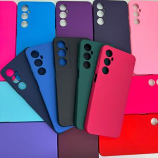 Capa Silicone Aveludada - C65 - Para REALME Kit Capa + Pelicula Vidro 3D ou Só 1 Capinha em Oferta na Shopee
