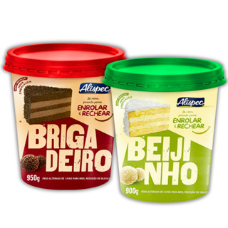 Kit Brigadeiro 950g e Beijinho 900g Alispec em Oferta na Shopee