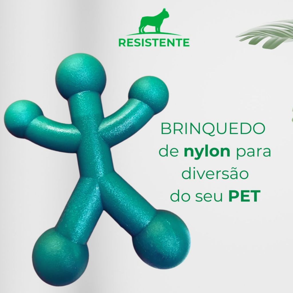 Kumpel, brinquedo para cachorro, mordedor, linha resistente, boneco flex