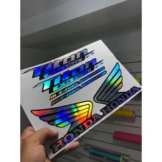 Adesivo Honda Titan 150 Mix ex 2010/2013 Holográfico impresso em Oferta na Shopee